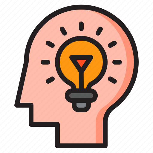 Blub, business, head, idea, light, think icon - Download on Iconfinder