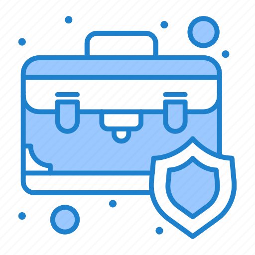 Bag, briefcase, case, insurance, protection, shield icon - Download on Iconfinder