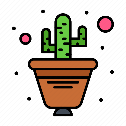 Cactus, flower, plant, pot icon - Download on Iconfinder