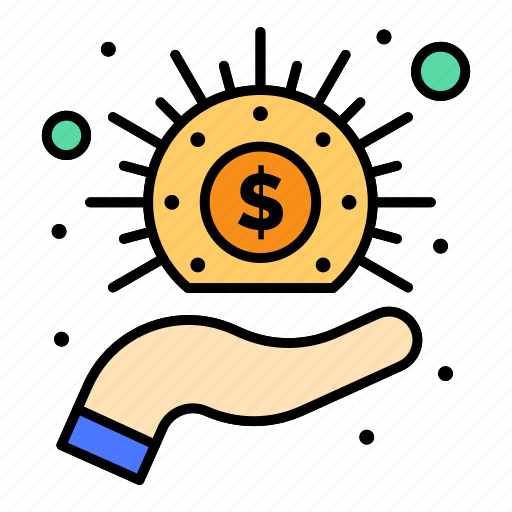 Business, cash, hand, money icon - Download on Iconfinder