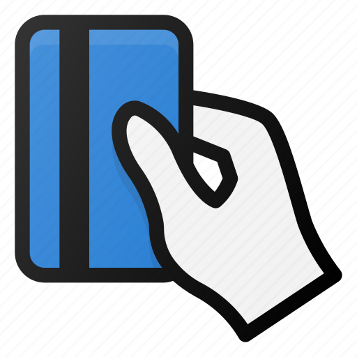 Banck, card, hand, hold, pay, payment icon - Download on Iconfinder