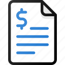 certificate, contract, deal, document, finance, invoice, money