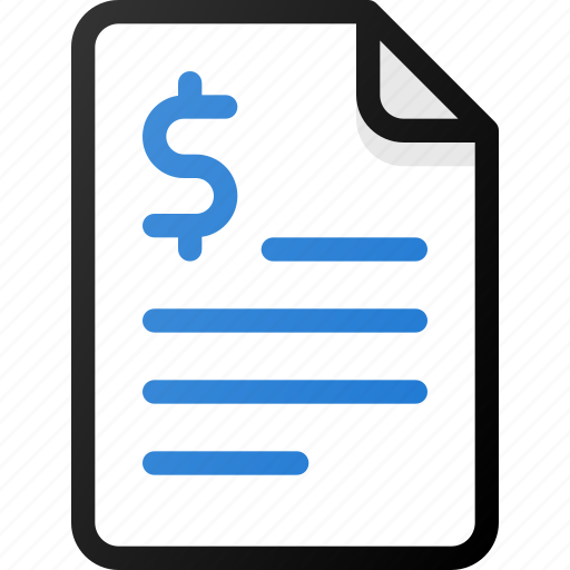Certificate, contract, deal, document, finance, invoice, money icon - Download on Iconfinder