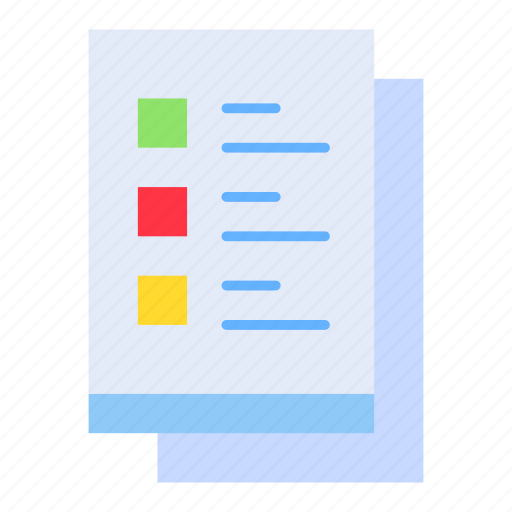Agreement, business, check, documents, list icon - Download on Iconfinder