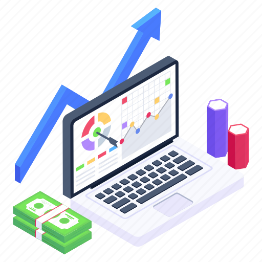 Business growth, business raise, data growth, data increase, analytics icon - Download on Iconfinder