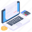 online file, online report, online finance report, online invoice, online bill 