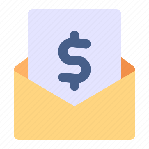 Email, envelope, income, salary icon - Download on Iconfinder