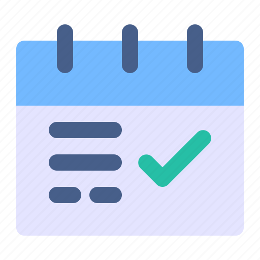 Workbook, notebook, agenda, appointment, schedule icon - Download on Iconfinder