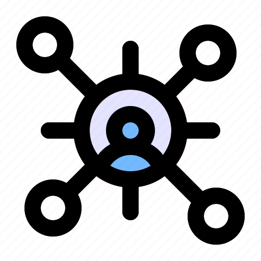 Networking, network, connection, community icon - Download on Iconfinder