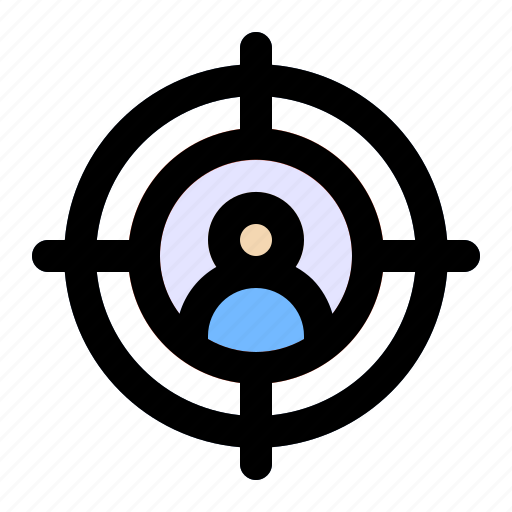 Aim, purpose, focus, target user, goal icon - Download on Iconfinder