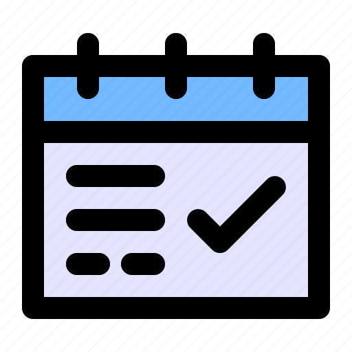 Workbook, appointment, schedule, event icon - Download on Iconfinder