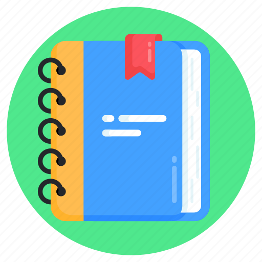 Book, diary, logbook, notebook, appointment book icon - Download on Iconfinder