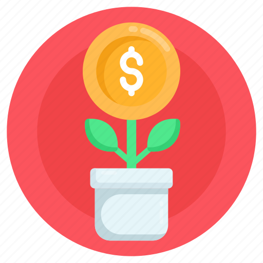 Money growth, money plant, business growth, financial growth, fiscal growth icon - Download on Iconfinder