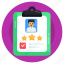 employee performance report, rating report, feedback report, employee ratings, rating document 
