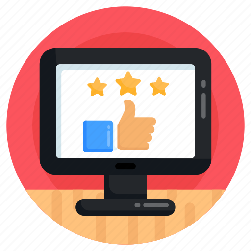 Online ratings, online feedback, online rankings, digital ratings, online reviews icon - Download on Iconfinder