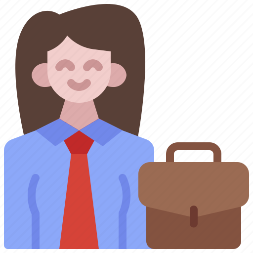 Business, girl, executive, carrier, employee, work icon - Download on Iconfinder