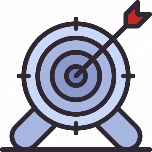 Target, objective, goal, arrow, dart icon - Download on Iconfinder