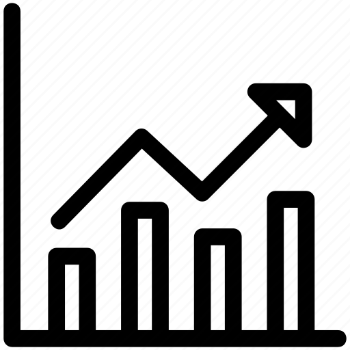 Growing, graph, growth, success, business, profit icon - Download on Iconfinder