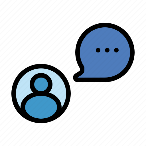 Ask, business, comment, help, man, opinion, speak icon - Download on Iconfinder