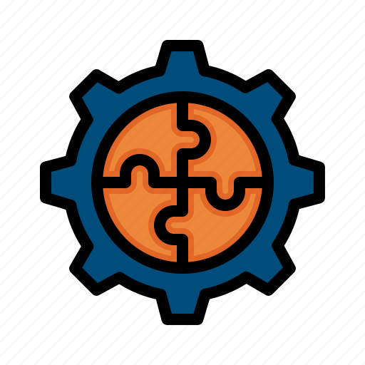 Collaboration, agreement, cog, deal, partnership, gear, cogwheel icon - Download on Iconfinder
