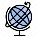 globe, world, orb, pin, astronomy, planet, earth, global, space