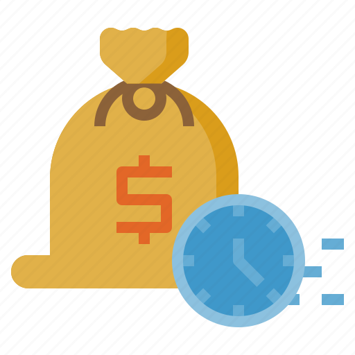 Business, cash, clock, finance, money, time, payment icon - Download on Iconfinder