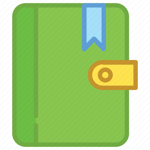 Diary, directory, jotter, memo, memo book icon - Download on Iconfinder