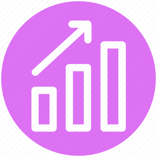 Arrow, bar, business, chart, earning, graph, pie icon - Download on Iconfinder