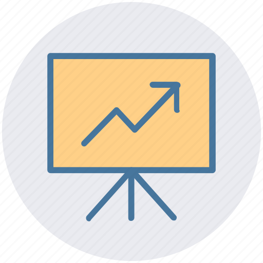 Analytics, board, business, chart, graph, presentation icon - Download on Iconfinder