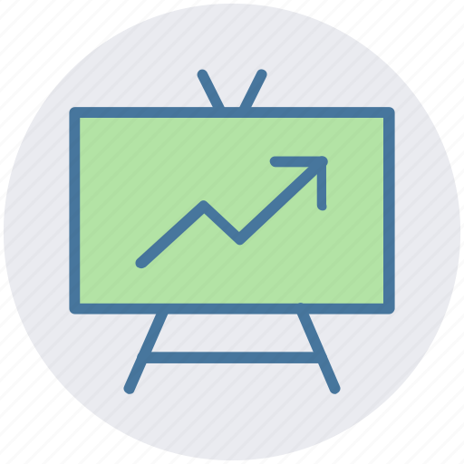 Analysis, board, business, chart, graph, graph board, report icon - Download on Iconfinder