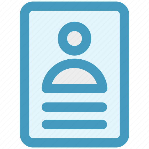 Banking, card, contract, document, man, paper, user icon - Download on Iconfinder