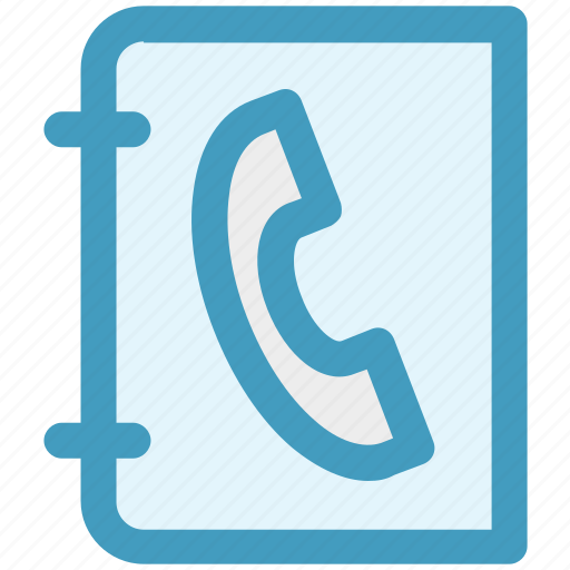 Book, bookmark, contact, contacts book, phone, telephone book icon - Download on Iconfinder