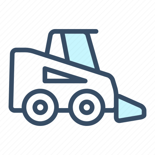 Bobcat, building, business, construction, digger, loader, vehicle icon - Download on Iconfinder
