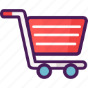 cart, market, shipping, shopping, trolley