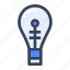 bulb, idea, lamp, light 