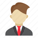 avatar, business, businessman, job, manager, person, user 