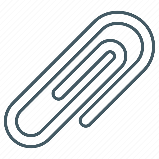 Attachment, clip, office, paper, paperclip icon - Download on Iconfinder
