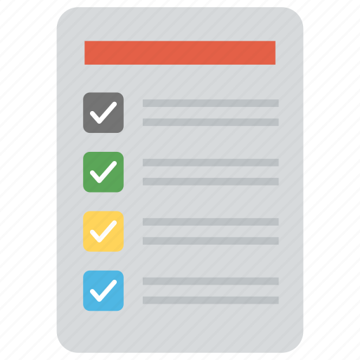 Agenda list, checklist, list, product list, shopping list, todo list icon - Download on Iconfinder