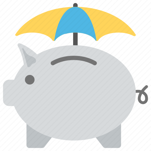 Emergency funds, penny bank, piggy bank, retirement, savings icon - Download on Iconfinder