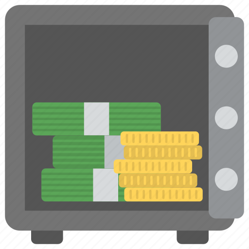 Bank deposit, bank locker, bank safe, bank vault, safe box icon - Download on Iconfinder