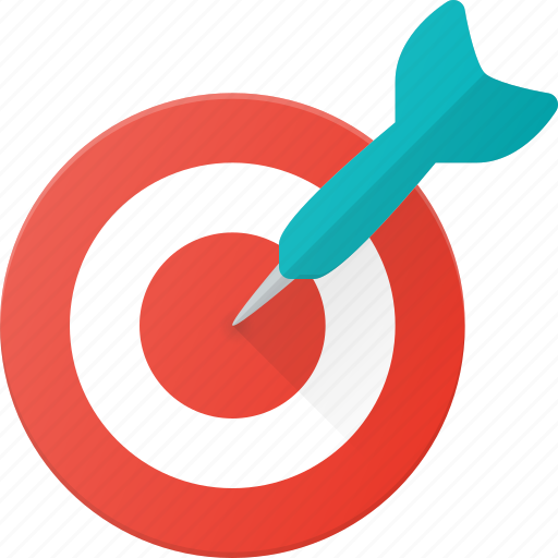 Accuracy, bullseye, center, dart, goal, marketing, taget icon - Download on Iconfinder