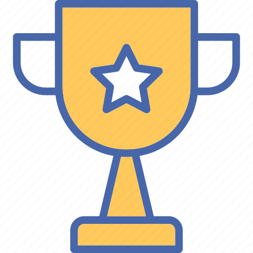 Achievement, business award, goal achieved, star trophy, success icon - Download on Iconfinder