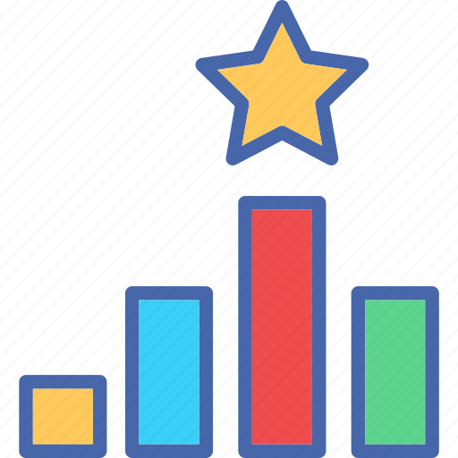 Growth, index, ranking, rating star, search engine icon - Download on Iconfinder