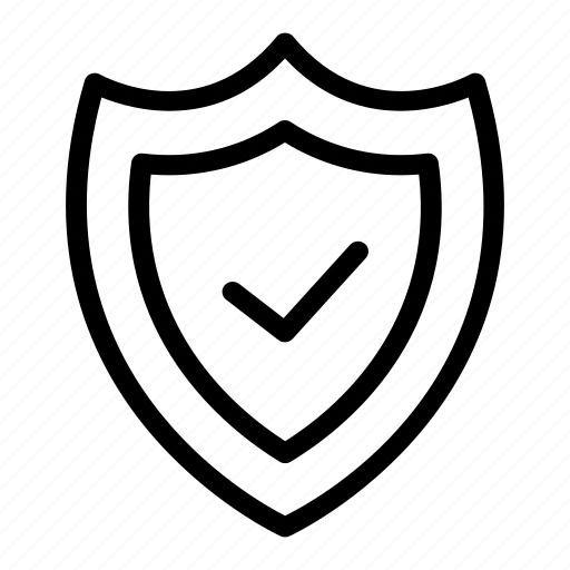 Checkmark, safety, shield, tick, trust icon - Download on Iconfinder