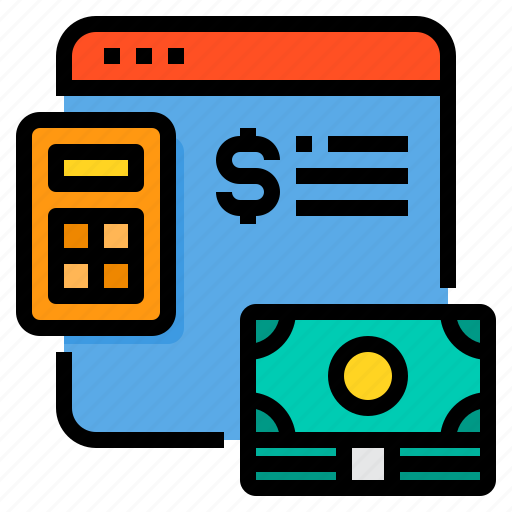 Accounting, browser, business, calculator, money icon - Download on Iconfinder