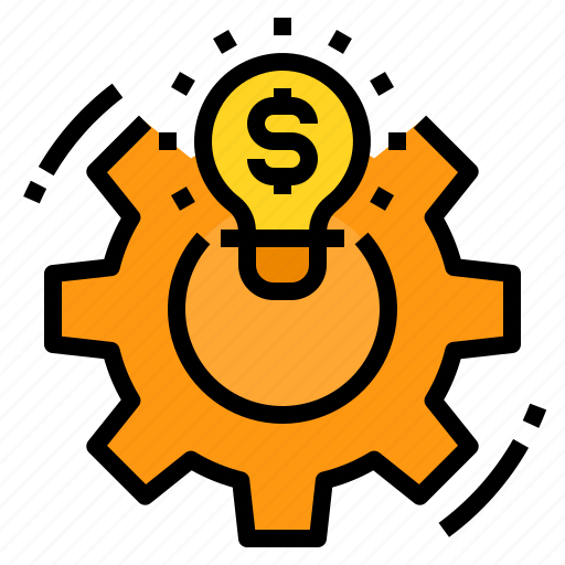 Bulb, business, gear, idea, light, management icon - Download on Iconfinder