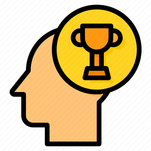 Head, idea, mind, thinking, trophy icon - Download on Iconfinder