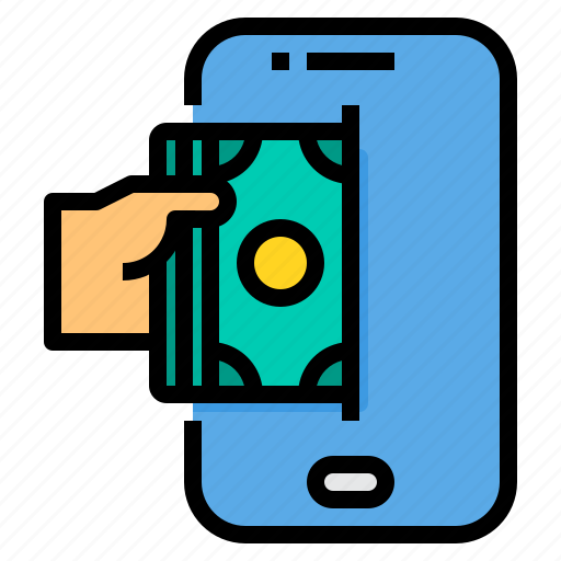 Mobilephone, money, online, payment, smartphone icon - Download on Iconfinder