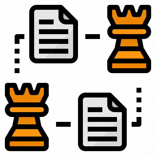 Business, chess, files, marketing, strategy icon - Download on Iconfinder