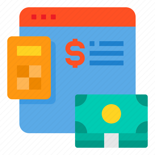 Accounting, browser, business, calculator, money icon - Download on Iconfinder